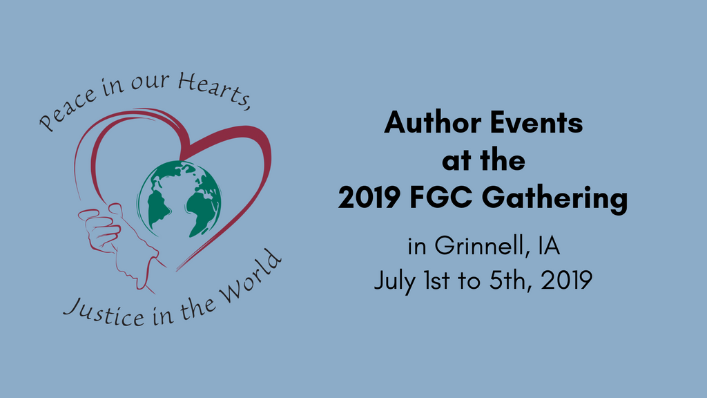 Author Events at the 2019 FGC Gathering