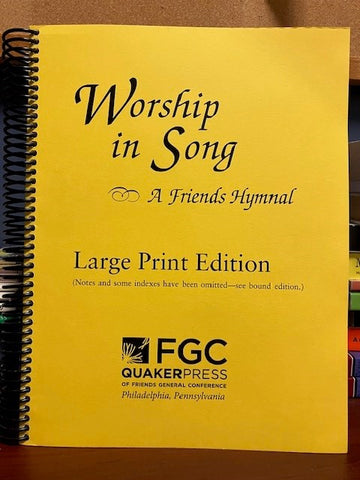 Worship in Song - Large Print Edition